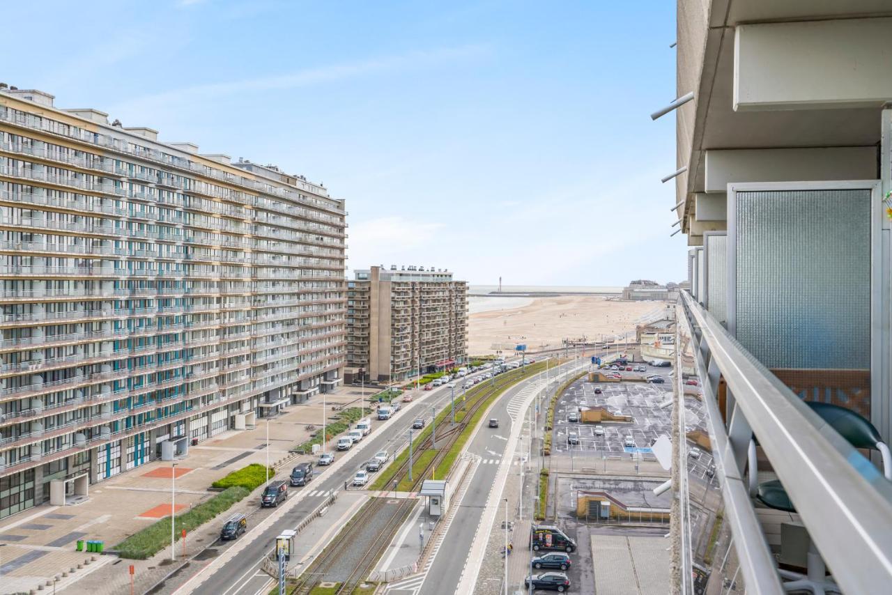 Luxueuze Vakantiestudio Met Zeezicht En Terras In Oostende ภายนอก รูปภาพ