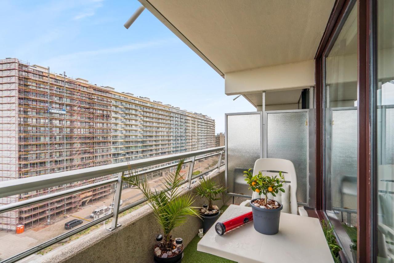 Luxueuze Vakantiestudio Met Zeezicht En Terras In Oostende ภายนอก รูปภาพ