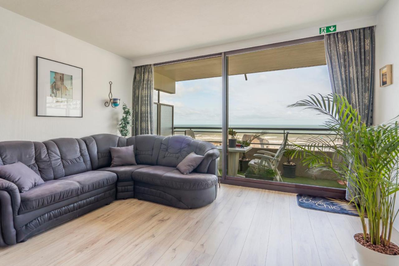 Luxueuze Vakantiestudio Met Zeezicht En Terras In Oostende ภายนอก รูปภาพ